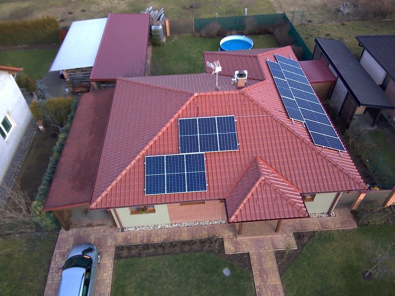 FVE Hroznová Lhota 8,1 kWp