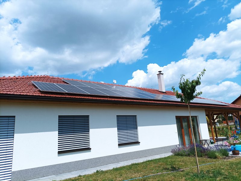 FVE Brno - Chrlice 9,9 kWp