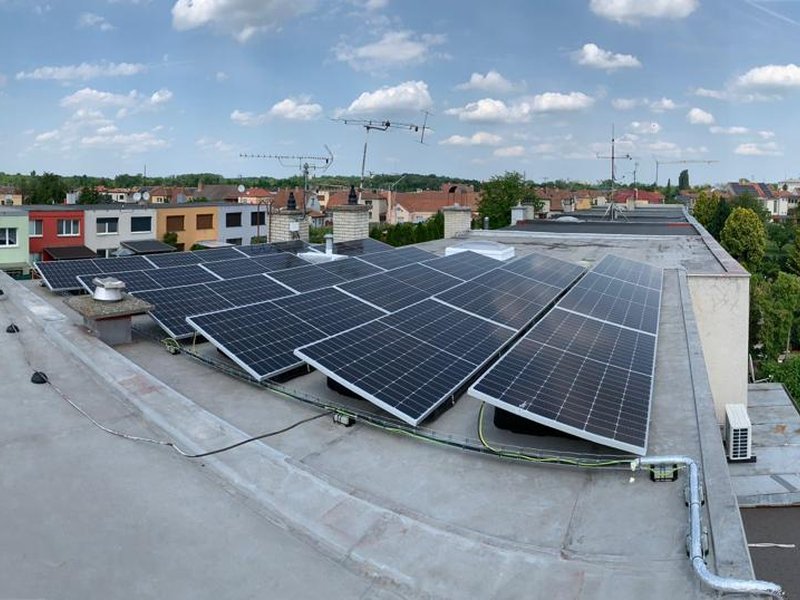 FVE Břeclav - Poštorná 8,1 kWp