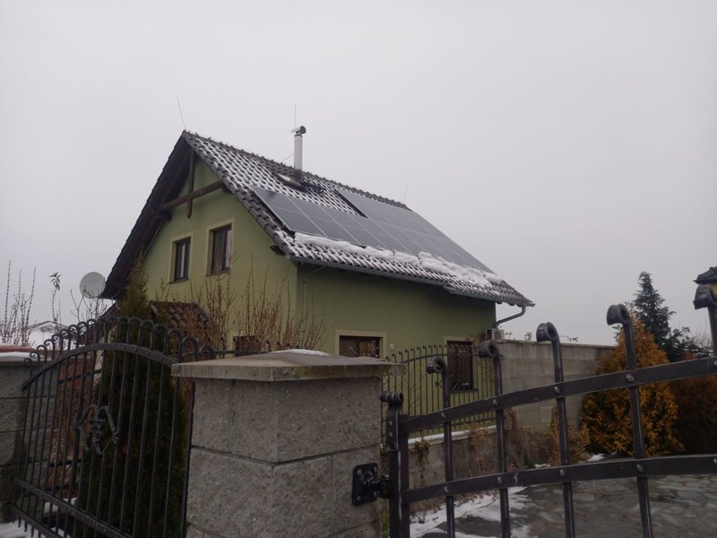 FVE Sudoměřice 9,9 kWp